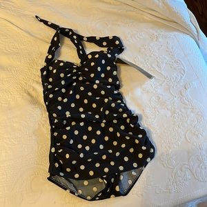 NWT Retro style one piece bathing suit